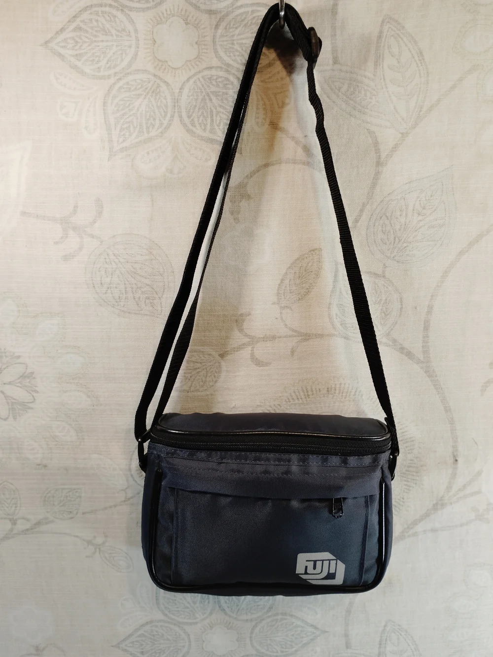 Fuji Blue & Black Messenger/ Camera Bag - Compact Shoulder Bag